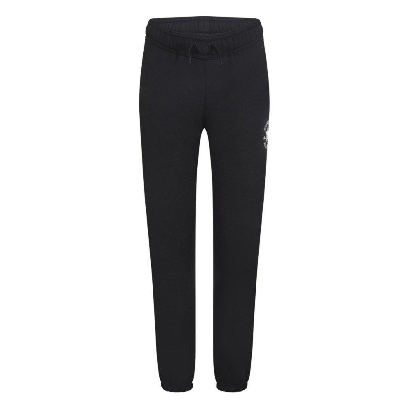 Converse Unisex Kids' Closed Hem Fleece Joggers Black