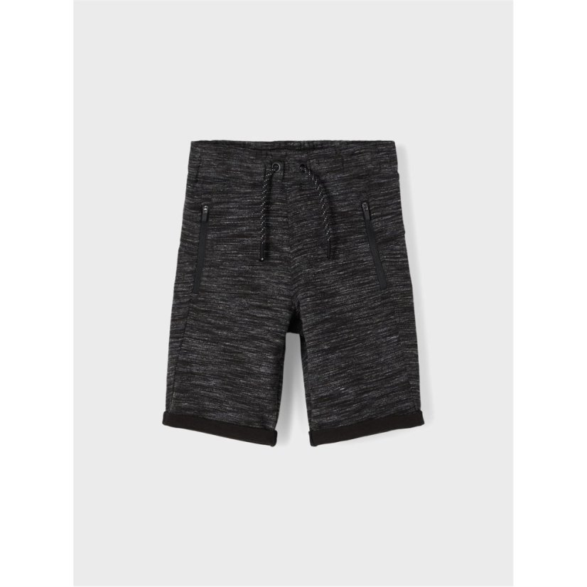 Name It Kids' Long Bermuda Shorts Black