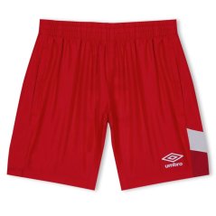 Umbro Training Shorts Juniors Verm/Chili Pep