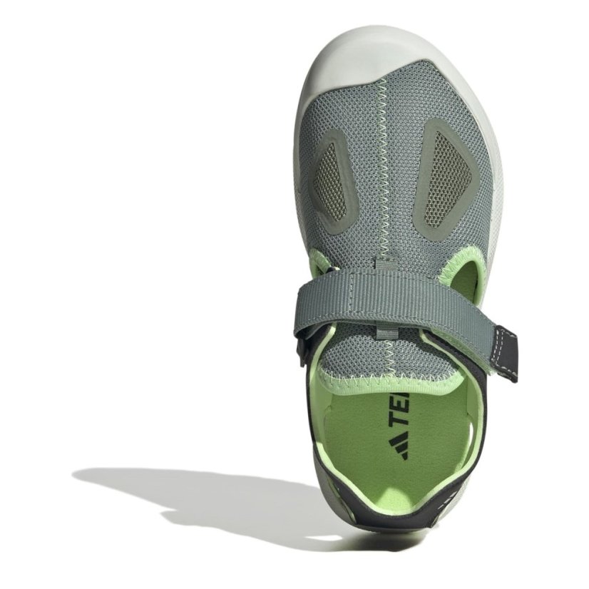 adidas Terrex Captain Toey 2.0 Walking Sandals Childrens Green/Carbon