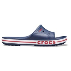 Crocs Men's Bayaband Pool Sliders Navy/Pepper