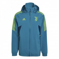 adidas Juventus Jacket Mens Active Teal