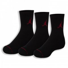 Air Jordan Jumpman 3 Pack Quarter Socks Infants Black