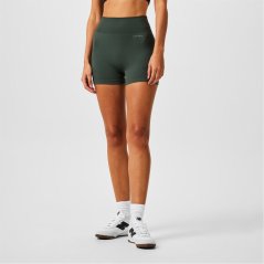 USA Pro USAP Seamless 3 Inch Shorts Womens Khaki