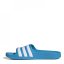 adidas Adilette Aqua Slides Junior Solblue/White