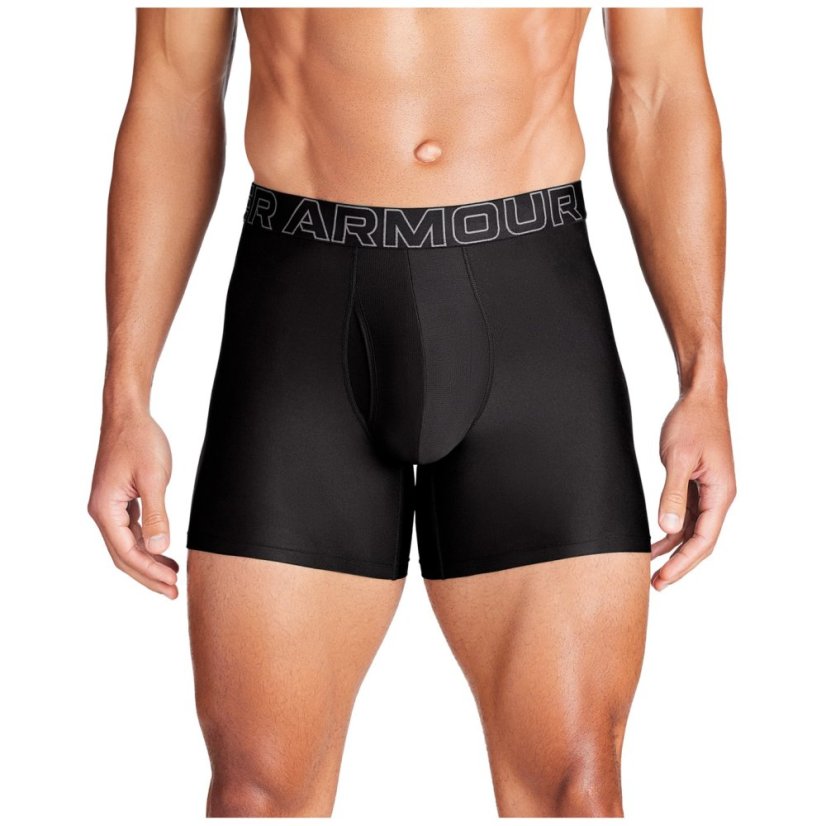 Under Armour Men's Performance Tech Boxers Black