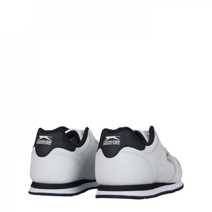 Slazenger Classic Junior Trainers White/Navy