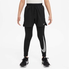 Nike Pro Big Kids' (Boys') Dri-FIT Training Tights Black