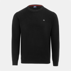 Giorgio Crew Neck Sweater Knit Men Black