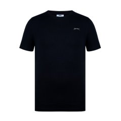 Slazenger Plain pánske tričko Black