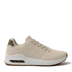 Everlast Kaiso Trainers Womens Beige/Gold