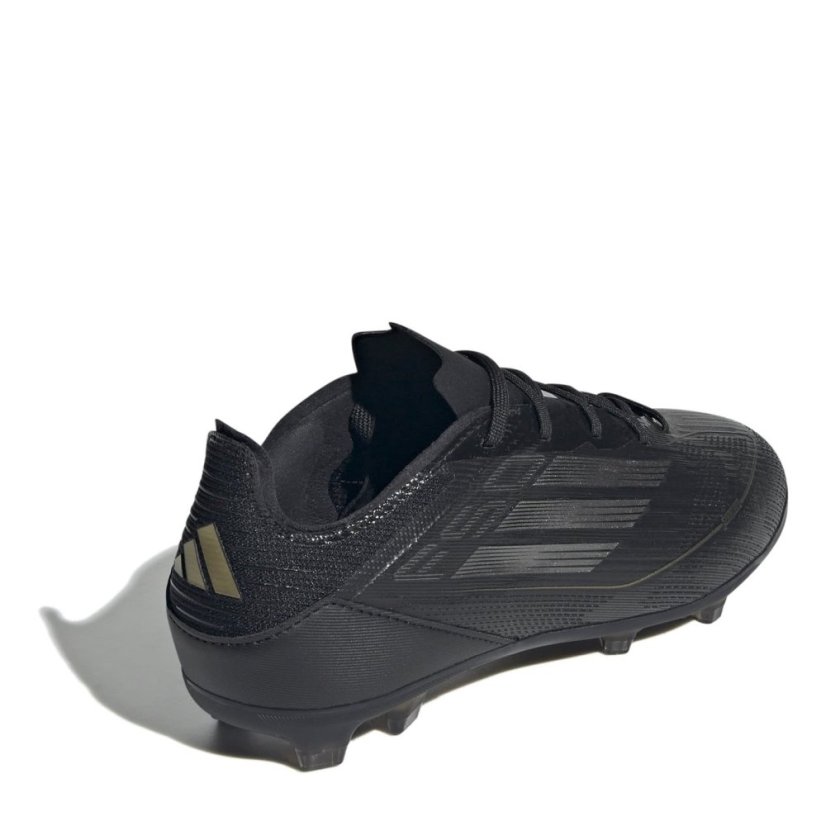 adidas F50 Pro Childrens Firm Ground Football Boots Black/Silver