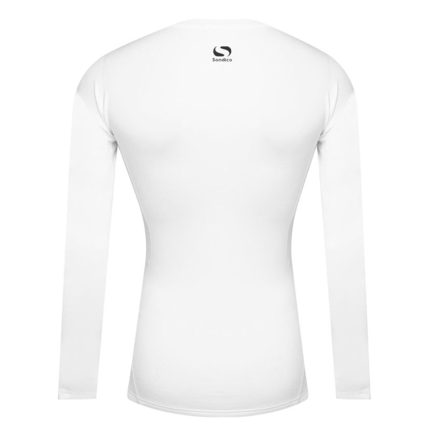 Sondico Base Core Long Sleeve Base Layer Mens White