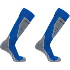 Salomon Aces 2 Pack Ski Socks Mens Blue