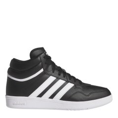 adidas Kids' Hoops 4.0 Mid Basketball Trainers Core Black