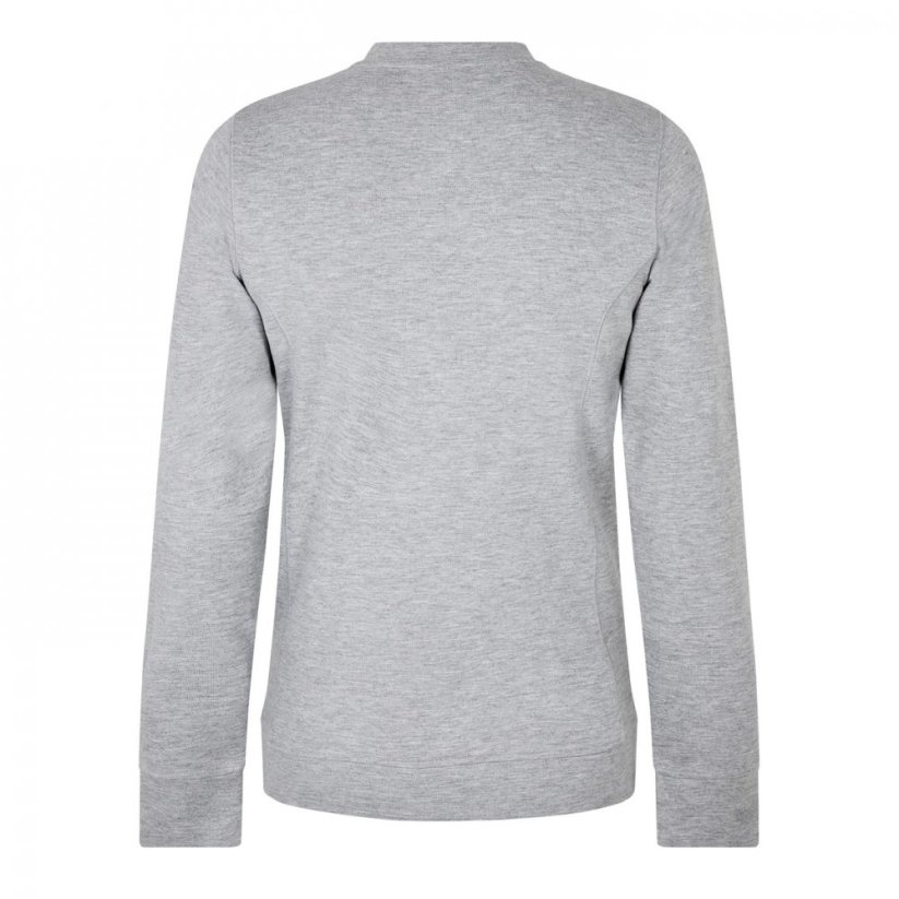 Umbro Pro Fleece Sweatshirt Mens Gry Marl/Black
