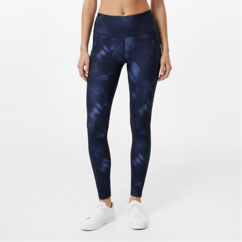 USA Pro USAPro Core High Rise Leggings Womens Blurred Floral