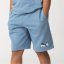 Puma Essentials Logo Fleece Shorts Boys Zen Blue