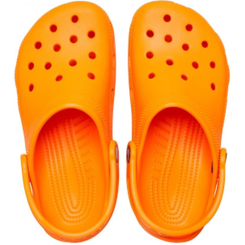 Crocs Unisex Kids' Clogs Orange Zing