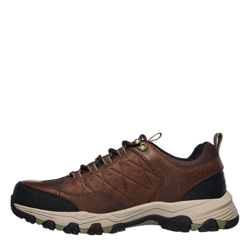 Skechers Helson Waterproof Walking Shoes Mens Brown