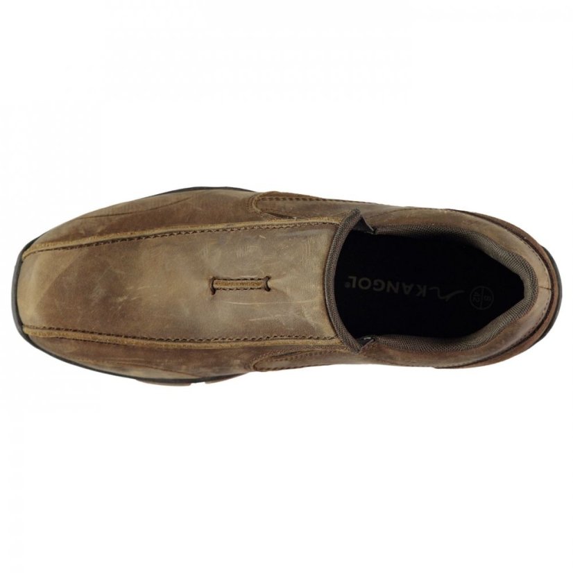 Kangol Vine Slip On Mens Trainers Brown