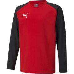 Puma Puma Teamliga Training Sweat Jr Baselayer Top Unisex Kids Red-Black