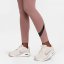Nike Sportswear Classics Women's High-Waisted Graphic Leggings Mauve/Black