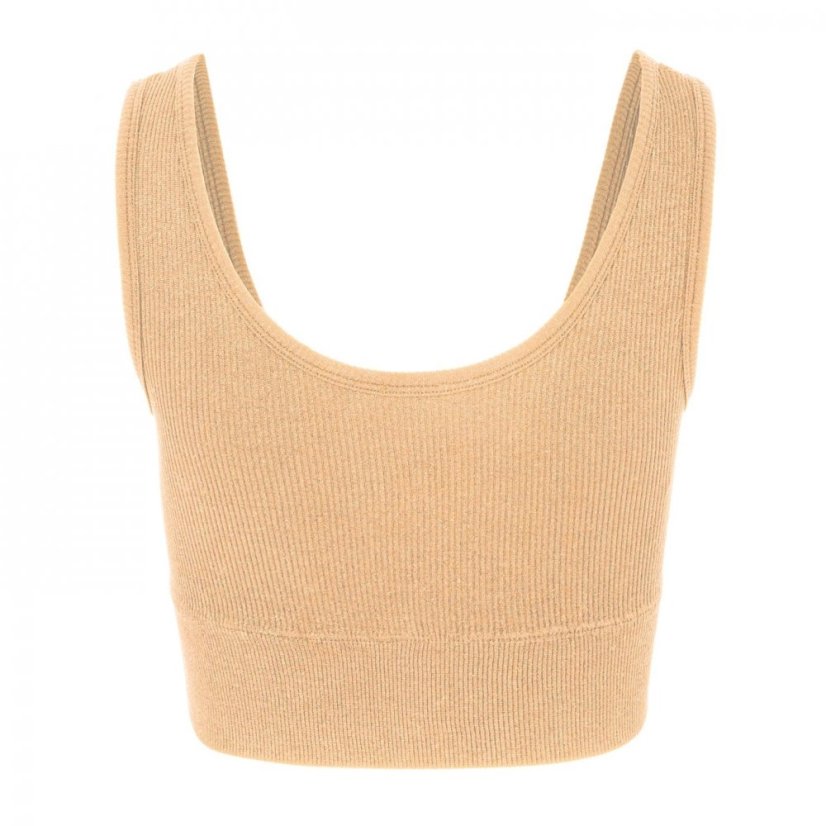 Miso Crop Top Womens Nude