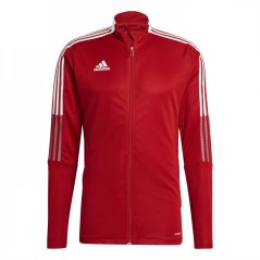 adidas Tiro 21 Track Jacket Mens Team Power Red