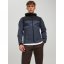 Jack and Jones Hooded Softshell Jacket Ombre Blue