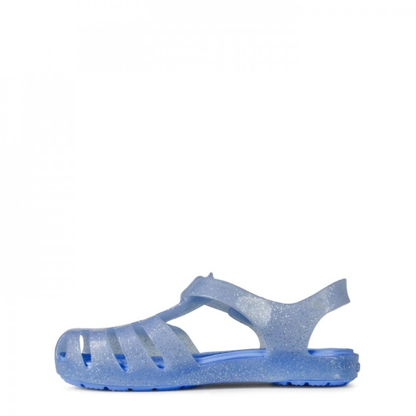 Crocs Kids Isabella Glitter Sandal Flat Sandals Unisex Moon Jelly