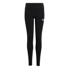 adidas Essentials Linear Tights Junior Girls Black/White