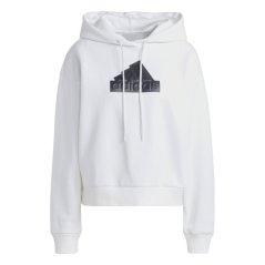 adidas Future Icons Badge Of Sport dámska mikina Hoody White