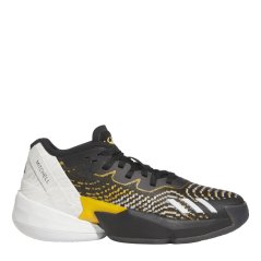 adidas Kids' DON Issue Basketball Trainers Core Black