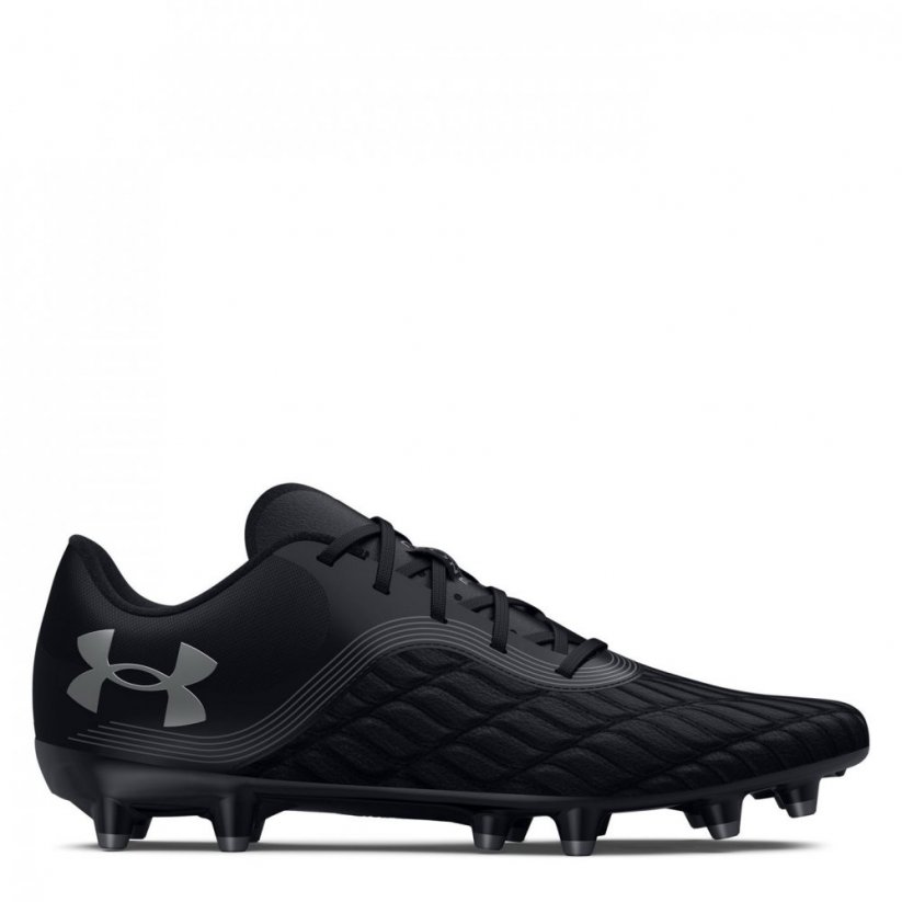 Under Armour Magnetico Pro 3 FG Football Boots Womens Black/MtcSlv