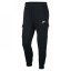 Nike Sportswear Club Fleece Men's Cargo Pants Black/White