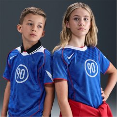 Nike Total 90 Energy Shirt Juniors Blue/White