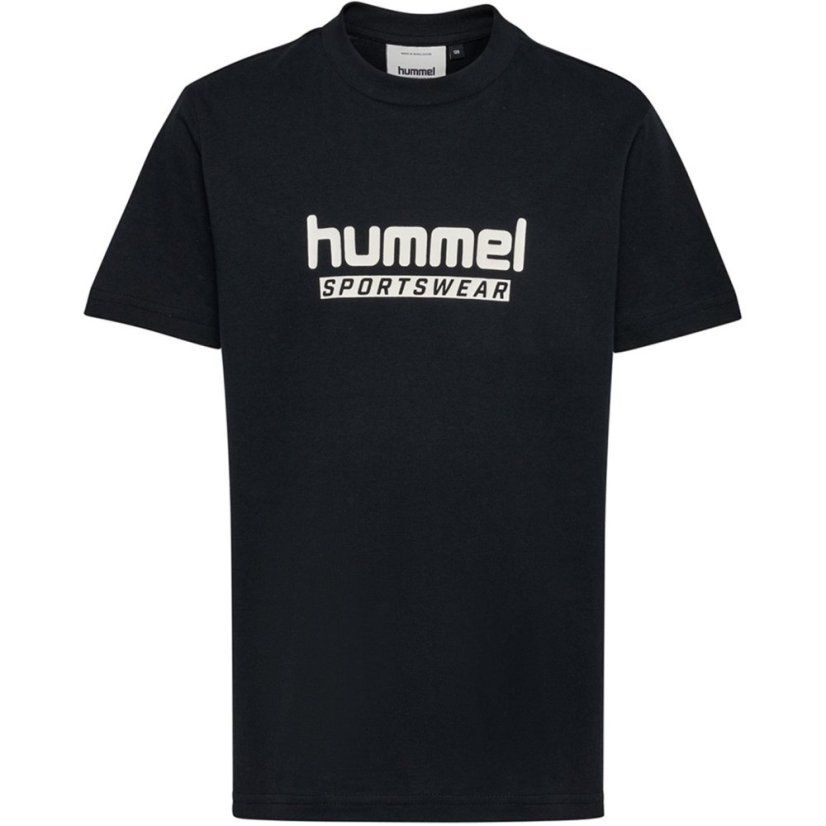 Hummel Base T Shirt Junior Black