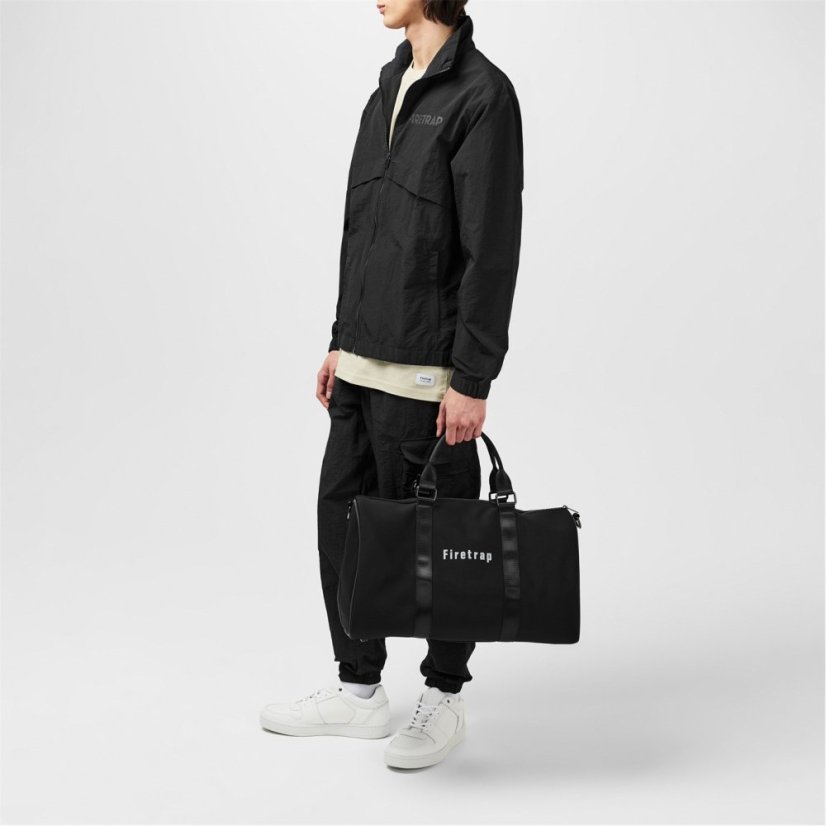 Firetrap Mens Zip Tracksuit Black