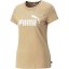 Puma No1 Logo QT T Shirt Dusty Tan