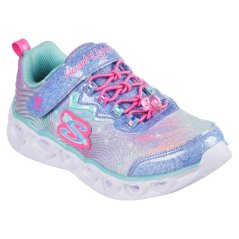 Skechers Heart Lights - Bright Spirit Low-Top Trainers Girls Blk/Mlti