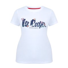 Lee Cooper LeeCooper Classic dámske tričko White