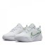 Nike Court Zoom Pro Hard Court Tennis Shoes Ladies Off White/Kelly