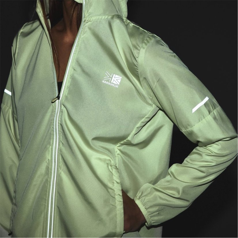 Karrimor Performance Running Jacket Womens Zesty Green