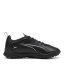 Puma Ultra Play Junior Astro Turf Football Boots Black/White