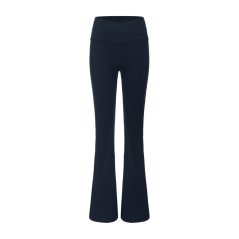 LA Gear LA Gear Crossover-Waist Flared Leggings Womens Blue
