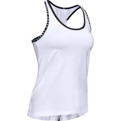 Under Armour Knockout Tank Top Womens White/Black