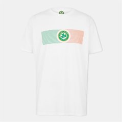 Castore Men's Fai Crest Licensed Short-Sleeve T-Shirt White