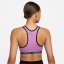 Nike Swoosh On The Run Women's Medium-Support Lightly Lined Sports Bra Fuchsia/Black