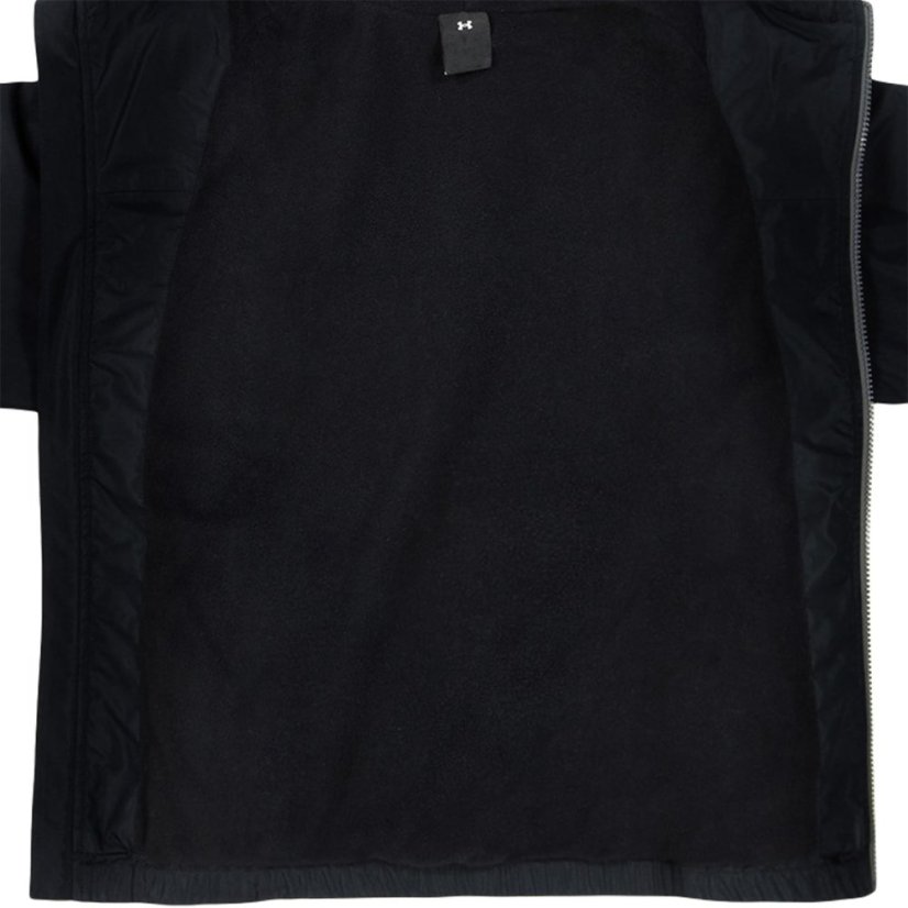 Under Armour Kids' Rain Hooded Long Sleeve Rain Anorak Black/Black